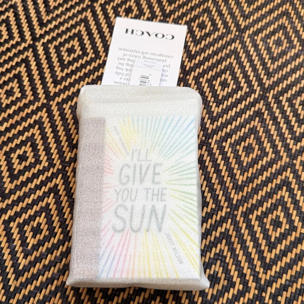COACH I'll Give You The Sun By Jandy Nelson Book Bag Charm